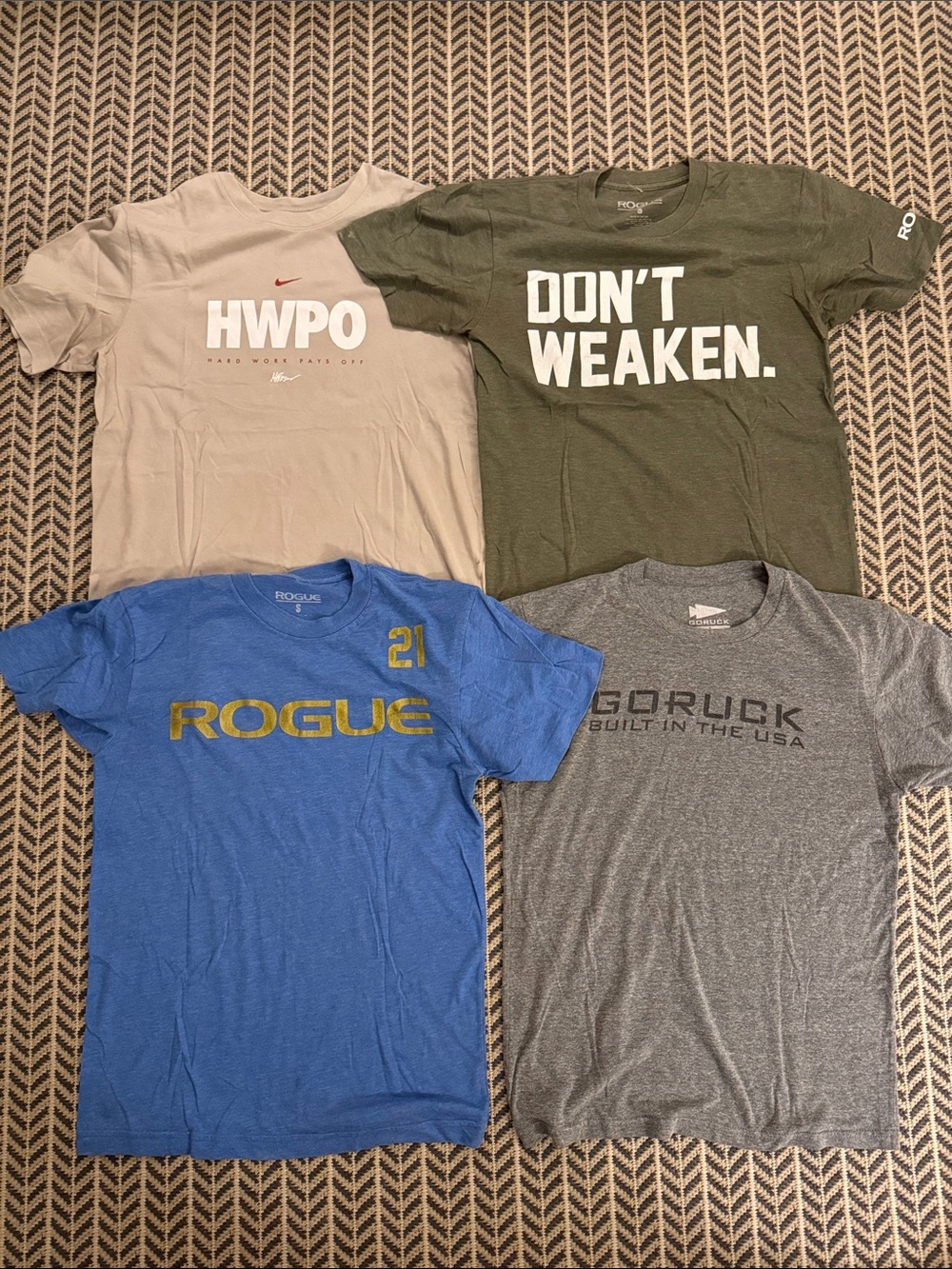 Rogue Men’s T-Shirt Lot of 4